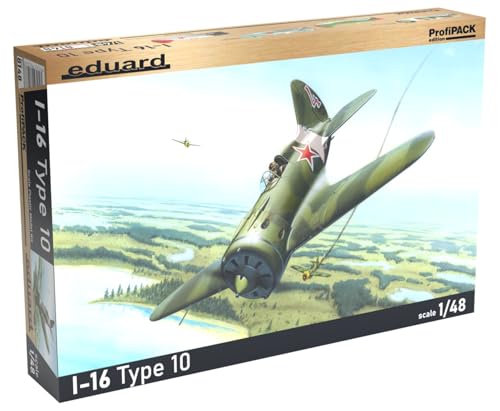 Eduard Plastic Kits 8148 - Modellino Di Monomotore Polikarpov I-16 Tipo10