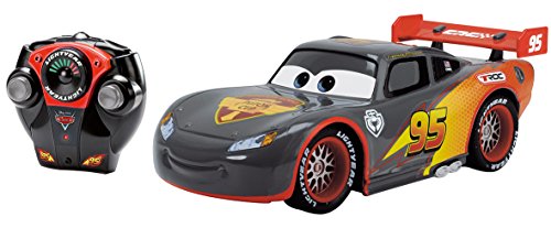 Majorette 213086000 - Cars Rc Saetta Mc Queen Carbon 1:16