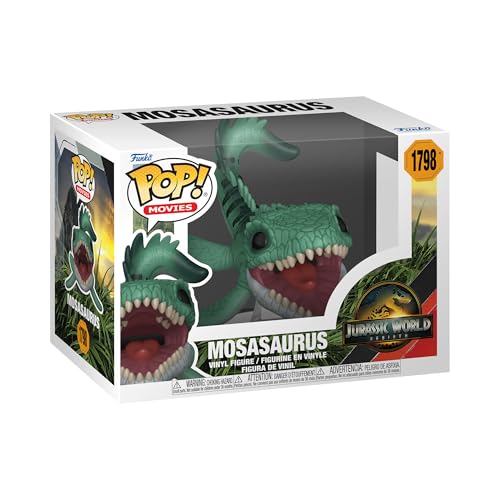 Funko Pop! Movies: Jurassic World: Rebirth - Mosasaurus - Figura In Vinile Da Collezione - Idea Regalo - Merchandising Ufficiale - Giocattoli Per Bamb