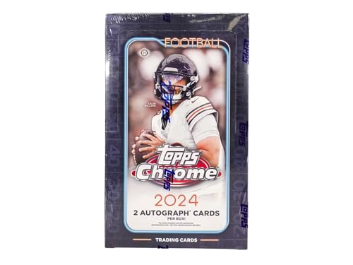 Topps 2024 - Scatola Cromata Per Carte Collezionabili (2 Due Autografi Per Scatola)
