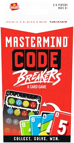 Goliath - Mastermind™ Code Breakers - Gioco Di Carte Mastermind™ L'Originale - Decifrare I 5 Codici Per Vincere - Gioco Di Strategia E Da Tavolo Per F