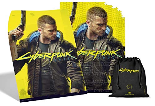 Good Loot- Keyart Cyberpunk 2077 Puzzle 500 Pezzi, Colore Male V, Pcs, 1062438