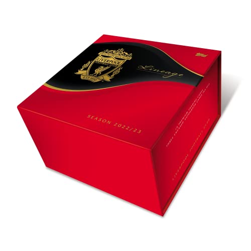 Topps Liverpool Lineage 2022/23: 3 Autografi, 1 Confezione Da 7 Carte, 2 Paralleli, Calcio, Premier League, Liverpool, 12 Carte Da Collezione