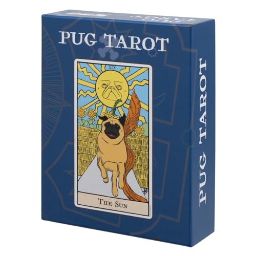 Thames & Kosmos Carlino, Carte Dei Tarocchi Con Divertenti Illustrazioni Di Cane, Gioco Di Carte Dei Tarocchi Facile Da Usare, Giochi Per Famiglie Per