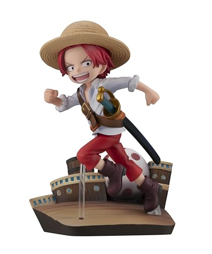 Megahouse, Figura Di Azione Shanks Run! Run! Run! One Piece, G.E.M. Serie 12 Cm Mh840241 Multicolore, Figura Collezionabile, Ottima Per I Fanatici Deg
