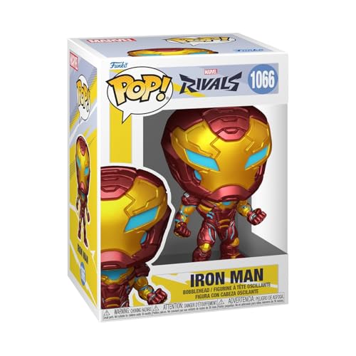 Funko Pop! Games: Marvel Rivals - Iron Man - Marvel Mrg - Figura In Vinile Da Collezione - Idea Regalo - Merchandising Ufficiale - Giocattoli Per Bamb