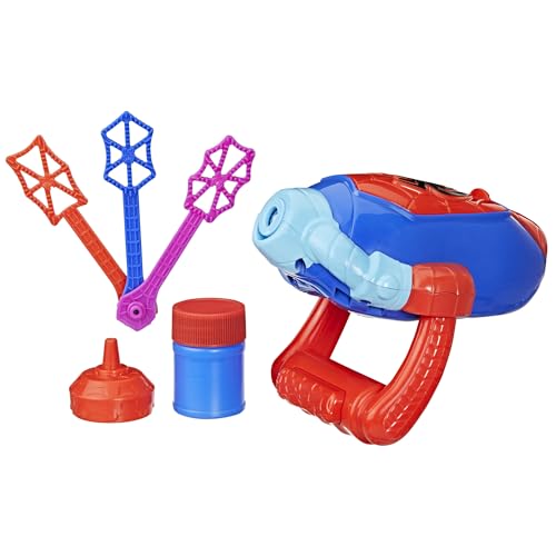 Hasbro Marvel, Spidey E I Suoi Fantastici Amici, Water-Webs, Spara Bolle Elettronico, Giocattoli Per Roleplay