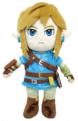 Nintendo Together+ - Peluche The Legend Of Zelda : Breath Of The Wild - Link 28 Cm