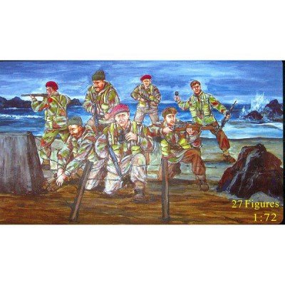 Wwii Inglesi Commandos (1:72)