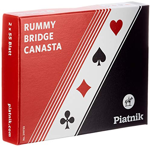 Piatnik 219733- Romme Bridge Canasta, Carte Da Gioco [Importato Dalla Germania]