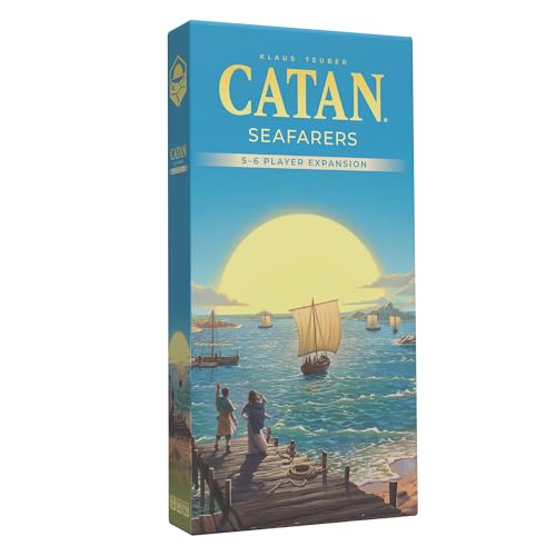 Catan Seafarers Espansione 5-6 Giocatori 6A Edizione | Gioco Da Tavolo | Età 10+ | 3-6 Giocatori | Tempo Di Gioco: 60-90 Minuti