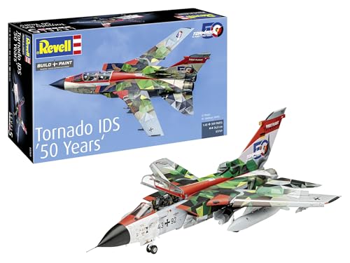 Revell 03769 Panavia Tornado Ids 50 Years-Modellino In Plastica Non Costruito/Non Verniciato, Scala 1:48