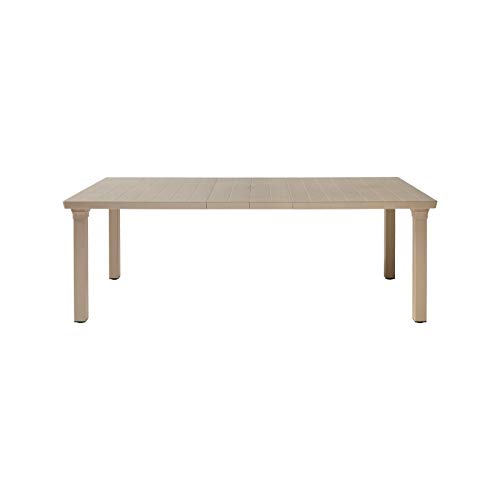 Scab Giardino Spa (Sab)- Tortora Tavolo Per3 100X170/195/220Cm, Multicolore, 123