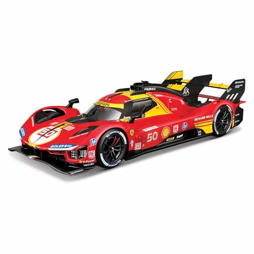 Voiture Bburago Ferrari Racing 499P Lmh 2024 50
