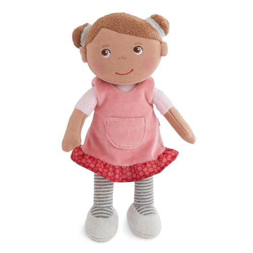 Haba Bambola Di Peluche Camila – Bambola Di Stoffa Morbida 25 Cm, Per Neonati E Bambini – Senza Velcro O Cuciture Fastidiose, Ideale Per I Bambini Dai