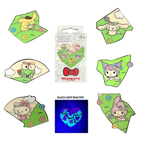 Loungefly - Hello Kitty & Friends - Flower Crown - Enamel Pin - 1 Of 6 To Collect - Styles Vary - Hello Kitty - Blind Box Spille Smaltate - Spilla Da