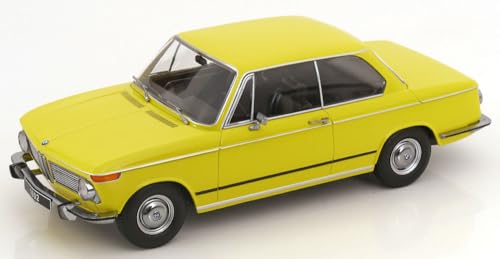 Kk Scale Kkdc181073 - B-M-W 1602 1.Series Yellow 1971 - Scala 1/18 - Modello Da Collezione