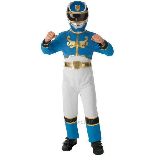 Rubie'S R887758 - Costume Power Ranger Blu, Taglia S