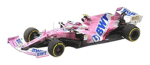 Minichamps 417201618 1:43 Bwt Racing Point F1 Team Mercedes Rp20-L.Passeggiata 3° Posto Sakhir Gp 2020 Auto Da Collezione In Miniatura, Multicolore