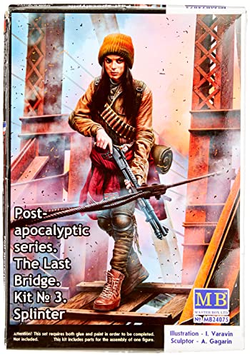 Masterbox Mas24075 1:24-L'Ultimo Ponte, Kit N. 3, Modello Scala Splinter, Non Verniciato