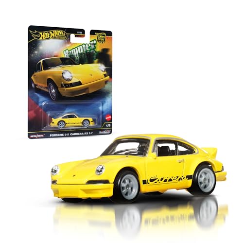 Hot Wheels Premium Porsche 911 Carrera Rs, Veicolo Car Culture Circuit Legends Da Collezione, Macchinina Hot Wheels Die-Cast, Giocattolo Per Bambini 3