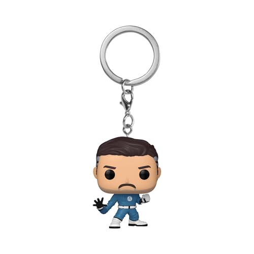Funko Pop! Keychain: Fantastic Four 2025 - Mr.Fantastic - Mini Figura In Vinile Da Collezione Novità Portachiavi - Riempitivi Per Calze - Idea Regalo
