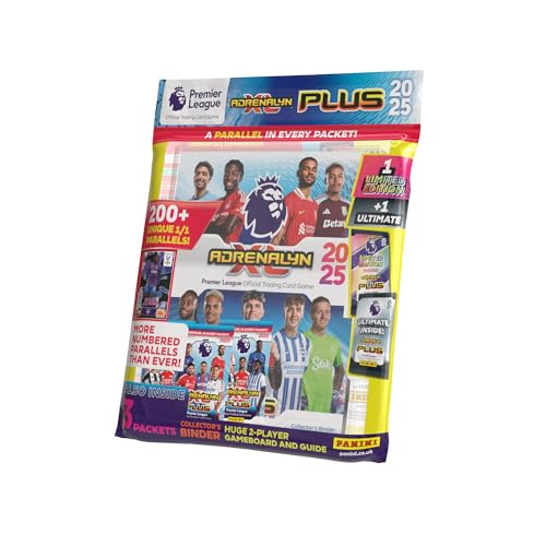 Premier League Adrenalyn Xl™ Plus 2025 - Gioco Ufficiale Di Carte Collezionabili - Starter Pack