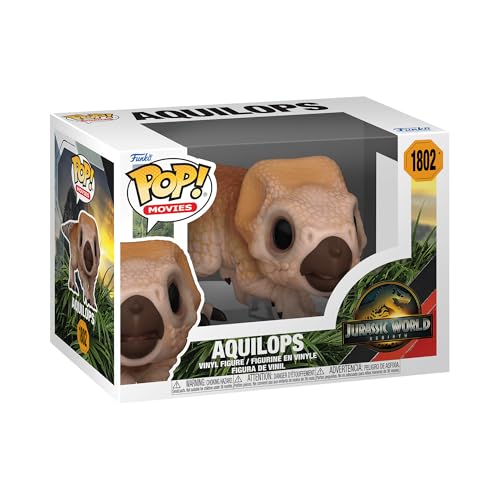 Funko Pop! Movies: Jurassic World: Rebirth – Aquilops - Figura In Vinile Da Collezione - Idea Regalo - Merchandising Ufficiale - Giocattoli Per Bambin