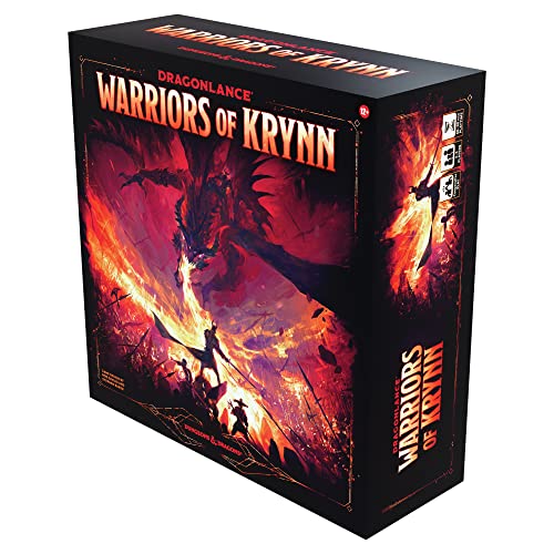 Dragonlance: Warriors Of Krynn (Dungeons & Dragons Cooperative Board Game For 3-5 Players - Versione Inglese)