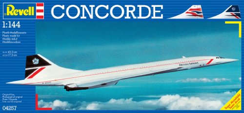 Revell- Concorde British Airways Kit Aeromodello, Colore Bianco, 04257