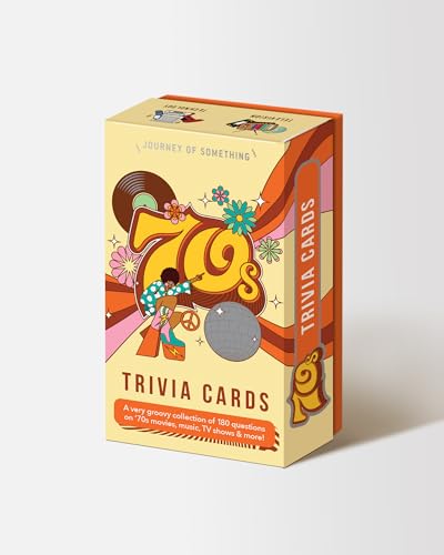 70S Trivia Card Game – Fun Adult Party Game
