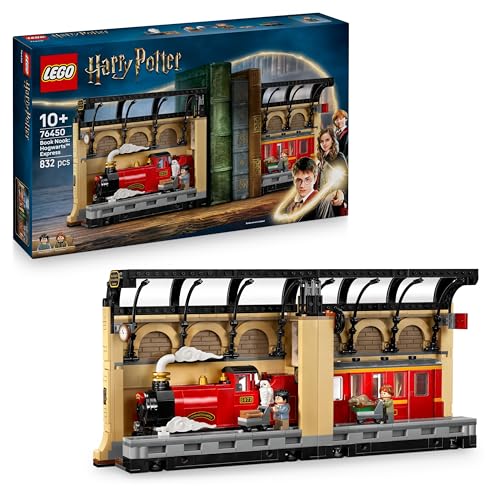 Lego Harry Potter Book Nook: Espresso Per Hogwarts - Set Con Treno Giocattolo, 2 Minifigure Tra Cui Ron Weasley, Edvige E Crosta - Regalo Dal Wizardin