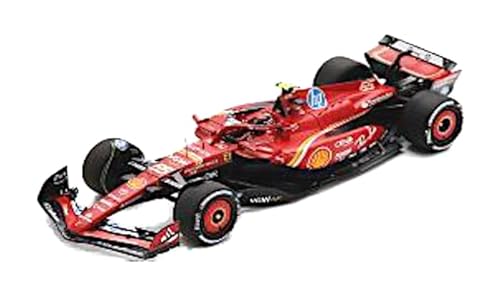 Looksmart 1/43 Scuderia Ferrari Sf-24 2024 F1 Monaco Gp 3° Posto #55 C.Sainz Prodotto Finito