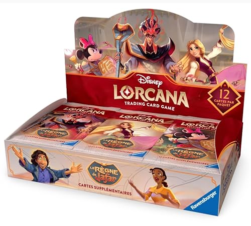 Ravensburger Jcc Disney Lorcana: Il Regno Di Jafar - Display Di 24 Booster Da 8 Anni