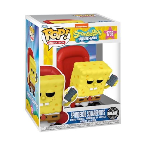 Funko Pop! Premium: Meme – Spongebob - Spongebob Squarepants - Figura In Vinile Da Collezione - Idea Regalo - Merchandising Ufficiale - Giocattoli Pe