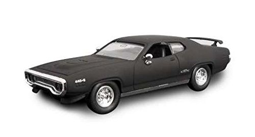 Plymouth Gtx 1971 Matt Black 1:43 - Lucky Die Cast - Auto Stradali - Die Cast - Modellino