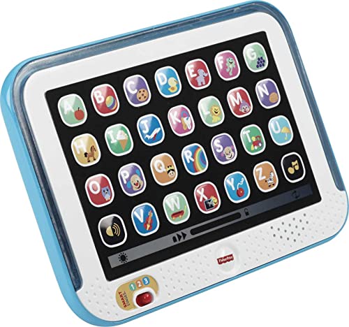 Fisher-Price Laugh & Learn Smart Stages Tablet, Blue By