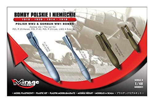 Mirage Hobby 448001 - Bombe Della Seconda Guerra Mondiale Tedesco 1918-1939 E 1914-1918 Modellbauzubehör