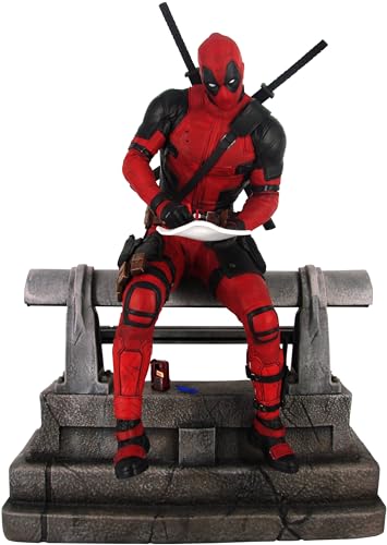 Marvel Deadpool Statua, Tinta Unita, No Color, Apr202656
