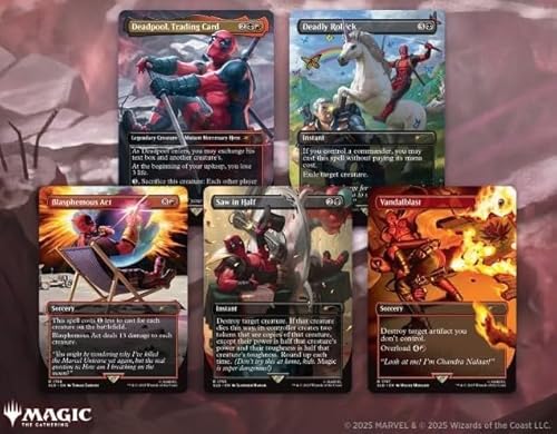 Magic The Gathering Secret Lair X Marvel'S Deadpool (Non-Foil)