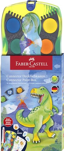 Faber-Castell- Dino Edition, Colore, 125036