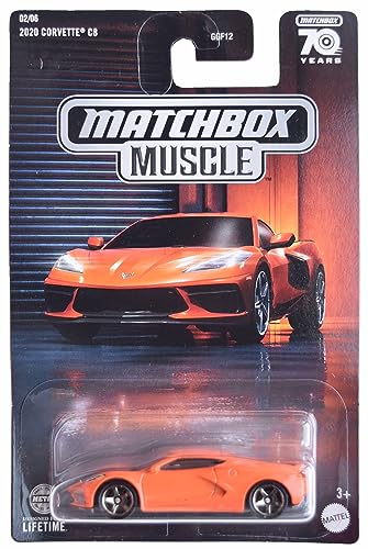 Matchbox 2020 Corvette C8, Arancione 2/6