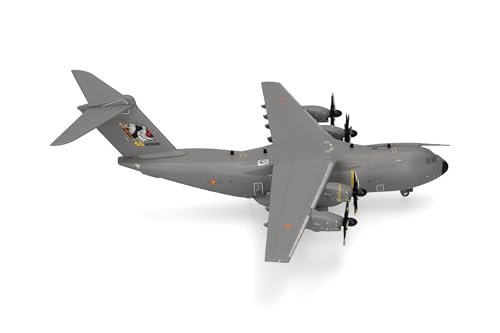 Herpa Modellino Aereo Spanish Air Force Airbus A400M Atlas (T.23) - 31St Wing (Ala 31), Saragozza - 50° Anniversario, Miniatura Scala 1:500, Pezzo Da