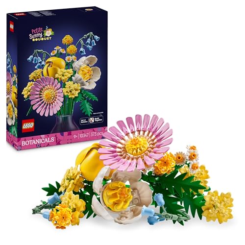 Lego Botanicals Bouquet Di Fiori Estivi Con Campanule, Rosa, Tulipano E Altri Fiori Finti - Decorazione Floreale Di Casa - Gioco Della Natura Per Bamb