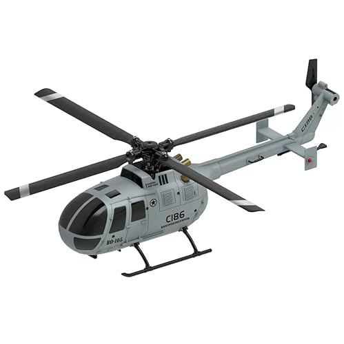 S-Idee® C186 Heli 4 Canali 6 Axis Gyro Stabilizzazione Altitudine Elicottero Rc Telecomandato