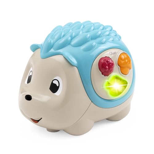 Chicco, Riccio Day&Night, Luce Notturna Per Bambini 0 Mesi+, Gioco Centro Prime Attività, Bambini 6 Mesi +, Gioco Elettronico Con Pulsanti Luminosi, S