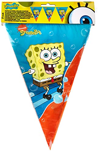 Bandierine Spongebob Mt. 3 In Pvc