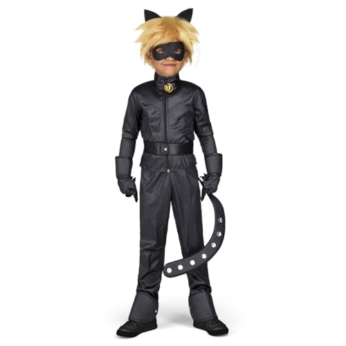 Costume Da Chat Noir™ Per Bambino S2-(4/6 Anni)