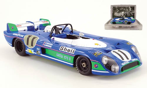 Matra Simca Ms 670 B #11 Le Mans Winner 1973 1/18 By Spark 18Lm73