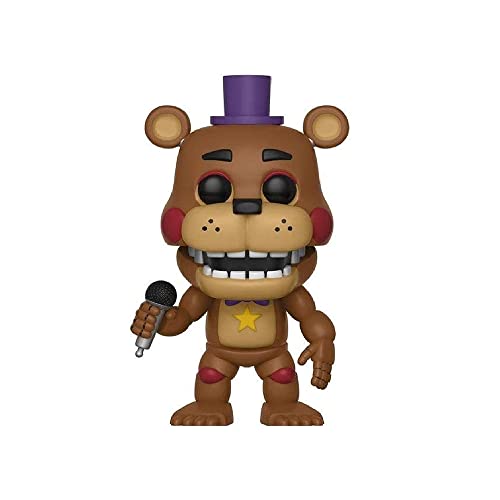 Funko Pop! Vinyl: Games: Five Nights At Freddy'S (Fnaf) Pizza Sim: Rockstar Freddy Fazbear - Fnaf Pizza Simulator - Figura In Vinile Da Collezione - I